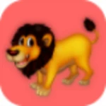 talking lion android application logo